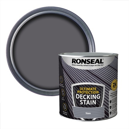 Ultimate Decking Stain Stone Grey 2.5L Ronseal - Image