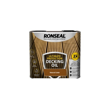 Ultimate Decking Oil 2.5L Cedar Ronseal - Image