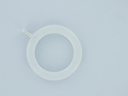 28mm Curtain Rings White Securpak - Image