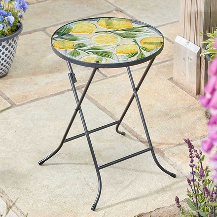 Lemon Glass Table XL 60cm x 45cm - Image