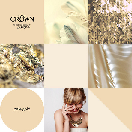 5022833 - Crown - Walls and Ceilings - Matt Emulsion - pale gold - 2.5L - S5