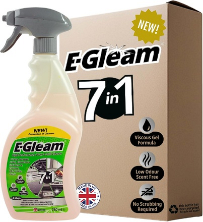 E-Gleam 7-in-1 High Performance Oven and Grill Cleaner, 750ml - Image