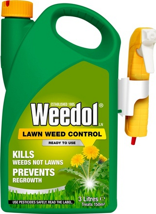 Evergreen 3L Lawn Weedkiller Weedol RTU - Image