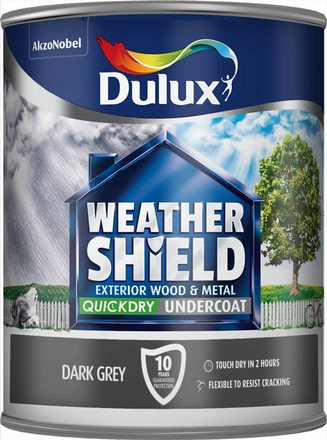 Dulux Weathershield Undercoat Dark Grey