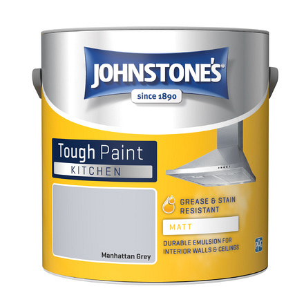 Kitchen Manhattan Grey Matt 2.5L Johnstones - Image