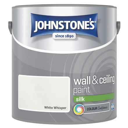 White Whisper Silk 2.5L Johnstones - Image