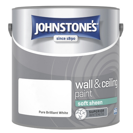 2.5L Pure Brilliant White Soft Sheen Johnstones - Image