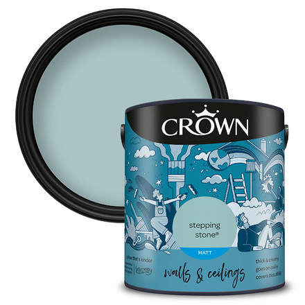 Crown Stepping Stone 2.5L Matt Emulsion - Image