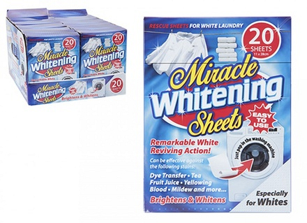Miracle White Sheets 20 Pack - Image