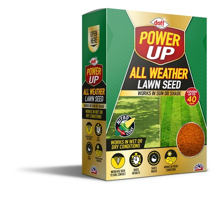 1kg All Weather Lawn Seed Power Up - Image
