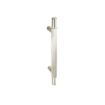 Smiths Architectural Linear Knurled Handle 96mm, Satin Nickel - Image