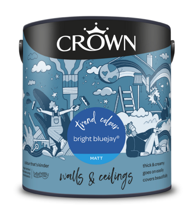Crown Bright Bluejay Matt 2.5L - Image