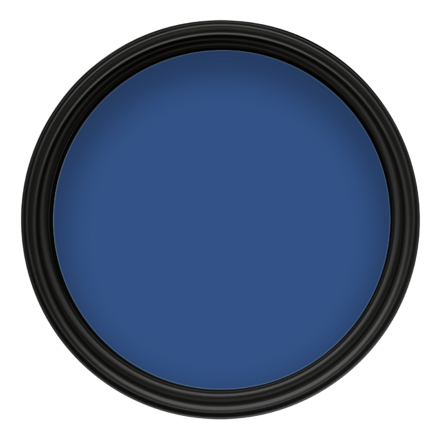 5101480 - Crown - Walls and Ceilings - Matt Emulsion - Bright Bluejay - 2.5L - Birdseye