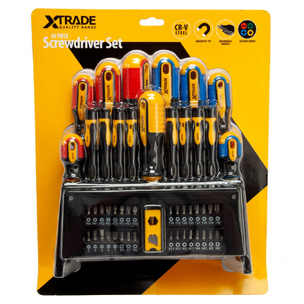 XTrade 50 Piece Screwdriver Set - Image