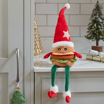 Three Kings Festive Patty Dangly Legs Christmas Decoration, 57cm - Image