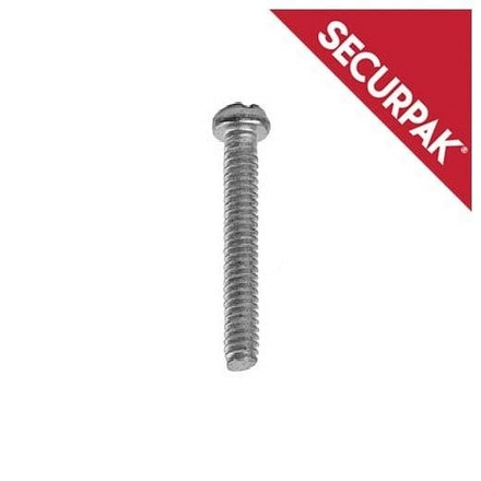 One m5x30mm securpak tv mounting screw washer