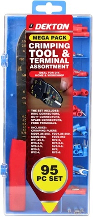 Dekton 95pc Terminal Crimping Plier Set - Image