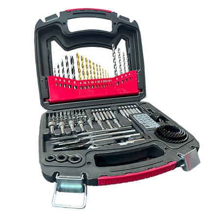 Abracs 75 Piece Combination Drill Bit & Accessory Set - Image
