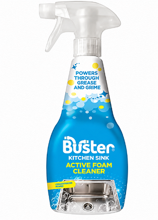Buster Kitchen Sink Active Foam Cleaner Spray 500ml - Image