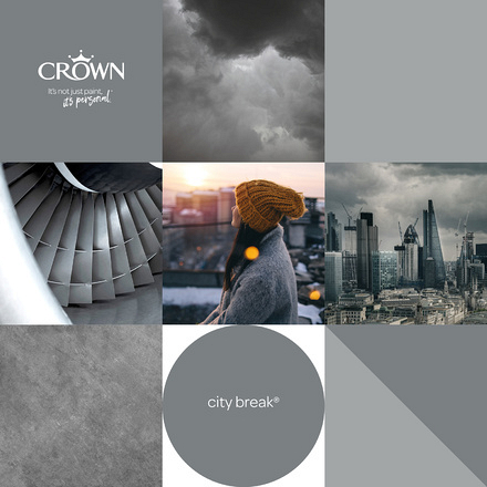 5089731 - Crown - Walls and Ceilings - Matt Emulsion - city break - 2.5L - S5