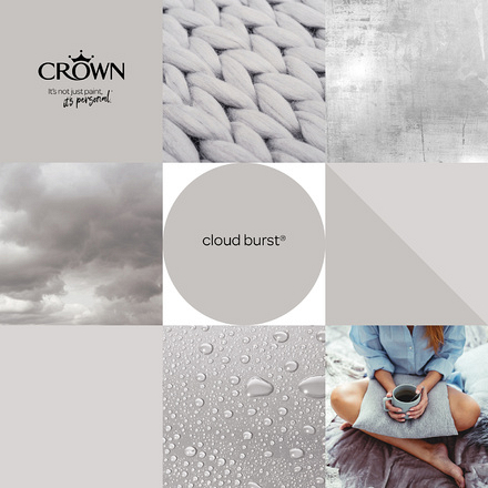 5089741 - Crown - Walls and Ceilings - Silk Emulsion - cloud burst - 2.5L - S5