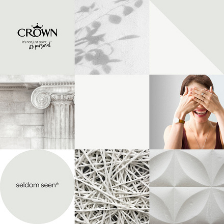 5089849 - Crown - Walls and Ceilings - Matt Emulsion - seldom seen - 2.5L - S5