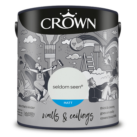 5089849 - Crown - Walls and Ceilings - Matt Emulsion - seldom seen - 2.5L - S8