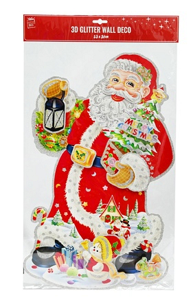 50cm Santa Plaque - Image