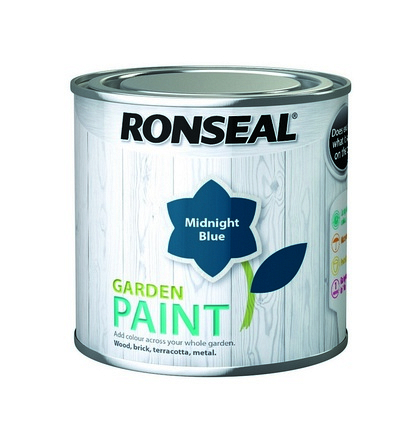 Ronseal Garden Paint Midnight Blue 250ml RRP Ãƒâ€šÃ‚Â£4.99 - Image