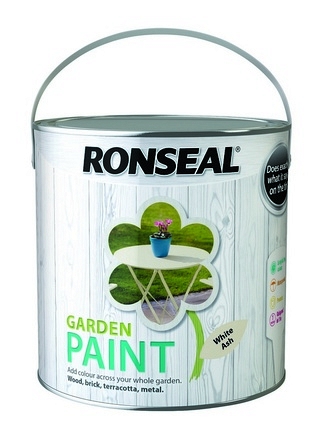 Ronseal Garden Paint White Ash 2.5L Like Garden Shades - Image