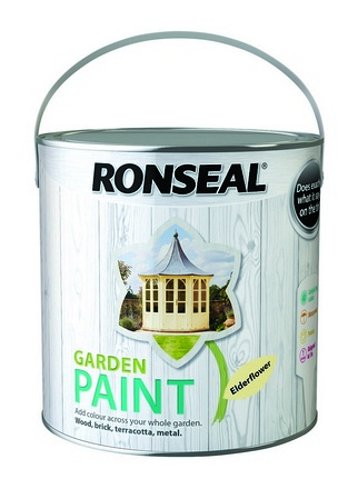 Ronseal Garden Paint Elderflower  2.5L Like Garden Shades - Image
