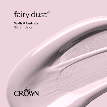 5068748 - Crown - Walls and Ceilings - Silk Emulsion - fairy dust - 2.5L - S6