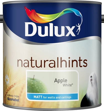 Dulux Apple White 2.5L Matt Emulsion - Image