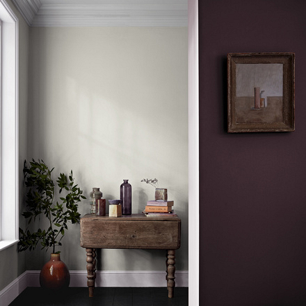 5090838 - Crown - Walls and Ceilings - Silk Emulsion - grey putty - 2.5L - S1