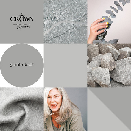 5091498 - Crown - Walls and Ceilings - Silk Emulsion - granite dust - 2.5L - S5