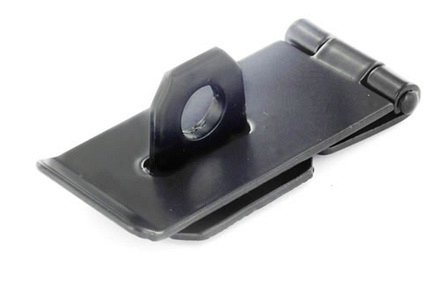 4.5in Hasp Staple 115mm S1445 Black - Image