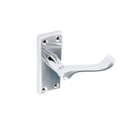 Chrome Scroll Latch Handles S2701 - Image