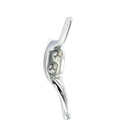 75mm Chrome Cleat Hook S2989 - Image
