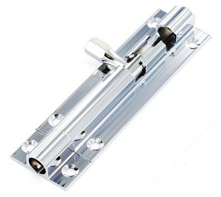 2in Chrome Door Bolt S1532 - Image