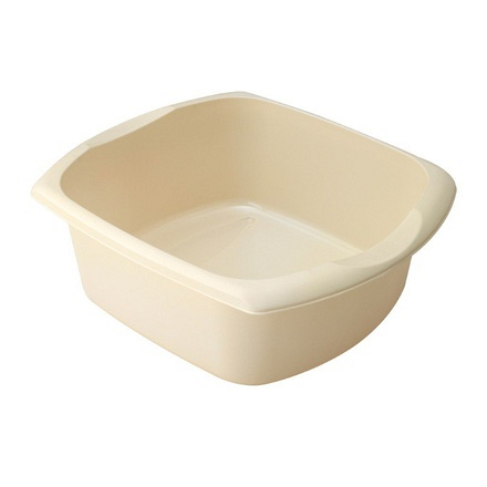 Addis Rectangular Washing Up Bowl Linen - Image