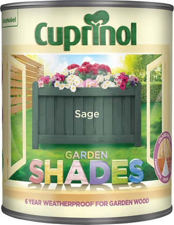Cuprinol Garden Shades Paint Sage 1L - Image