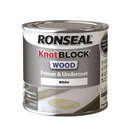 Ronseal Knot Block Primer & Undercoat White 250ml - Image