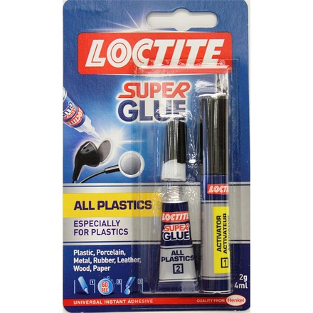 Loctite Super Glue for Plastics - Image