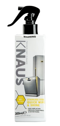Knaus Quick Wipe & Shine For Stainless Steel 300ml - Image
