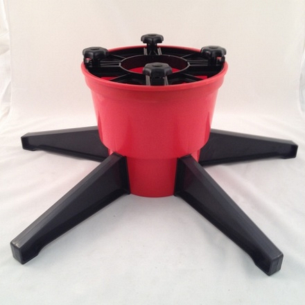 13ft Needle Drop Red Tree Stand - Image