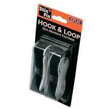 Stix n Fix Tape Black like Velcro STUK - Image
