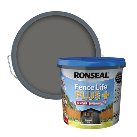 5L Charcoal FenceLife Plus Fence Life + - Image